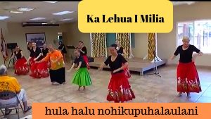 hula halu nohikupuhalaulani